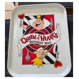 Euro Disney Queen Of Hearts Cafeteria Style Tray