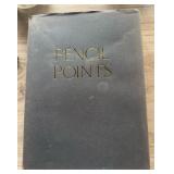 Pencil Points First Edition Dust Cover  Embossed E