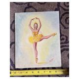 Marilyn Sotto Costume Design Art Hand Painted Sign