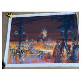 Euro Disney Mainstreet Design Art Print 36 x 48 (r