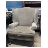Wingback Chair - Classic Queen Anne style legs
