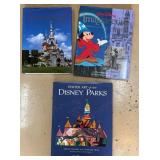 3 Disney Books Disneyland Paris, Walt Disney
