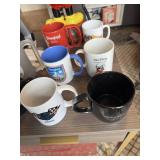 Lot of 9 Disney/Knotts Coffee/Beer Mugs