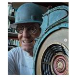 Vulcania Shipyard Hard Hat and Goggles Eddie Sotto