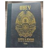 Obey Art of Shepard Fairey Signed  Embossed Eddie