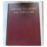 Spanish Interiors + Furniture 1928 Vol 1  Embossed