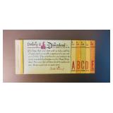 Vintage Disneyland Coupon Booklet