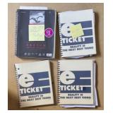 Lot (5) Original Sketch books (doodles/ideas) Eddi
