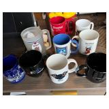 Lot of 9 Disney/Knotts Coffee/Beer Mugs