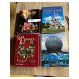Lot (4) Disneyland Books