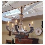 Turn of the Century French Chandelier - 6 Lights