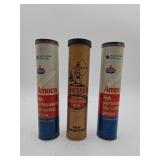 Vintage oil cans