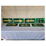 Direction signs