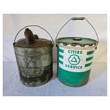 5-gal oil cans