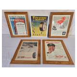 Framed articles