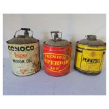 5-gal oil cans