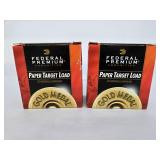 Federal 12Ga paper target load - Full