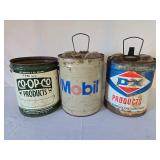 5-gal oil cans