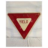 Yield sign