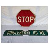 Dingleberry Rd sign