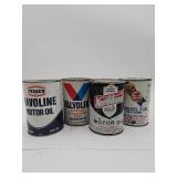 Vintage oil cans - Full