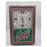 Mountain Dew clock