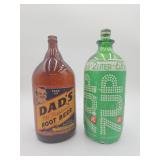 7UP & Root beer Bottles
