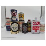 Vintage oil cans