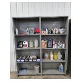 Shelving w/ contents