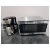 Coffee pot & microwave
