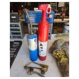 Torch & fire extinguisher