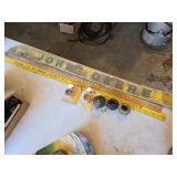 John Deere emblem & yard sticks