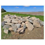 Pile of large rocks / boulders