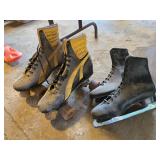 Vintage roller skates