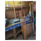 Pool cue & balls
