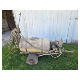 Sprayer cart