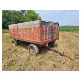 Barge wagon w/ hoist