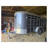 Delta livestock trailer