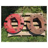 4 IH wheel weights