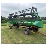 John Deere 918 bean platform w/ cart