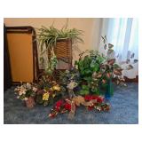 Misc. fake flowers
