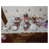 Floral Porcelain Tea Set