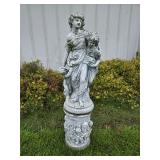 Concrete statue