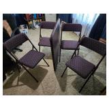 Card table and chairs