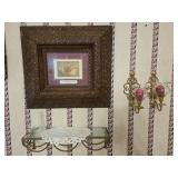 Wall art & candles