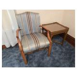 Chair & end table