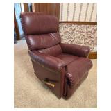 Leather recliner