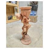 Statue flower holder