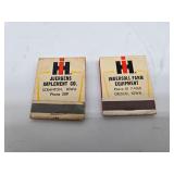 IH Cub Cadet matchbooks