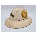 Bear & Styrofoam hard hats